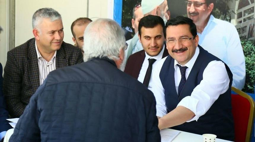 Başkan Ak Halk G&uuml;n&uuml; Buluşması İ&ccedil;in Uyanış&rsquo;ta