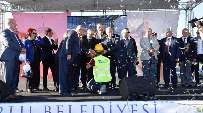 &Ccedil;orlu Atakent Kapalı Pazaryeri&rsquo;nin Temeli Atıldı