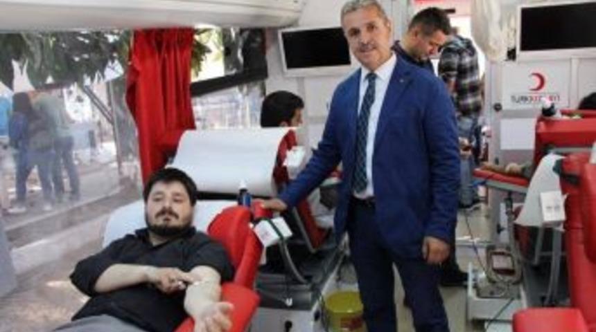 Şaphane&rsquo;de Rekor Kan Bağışı