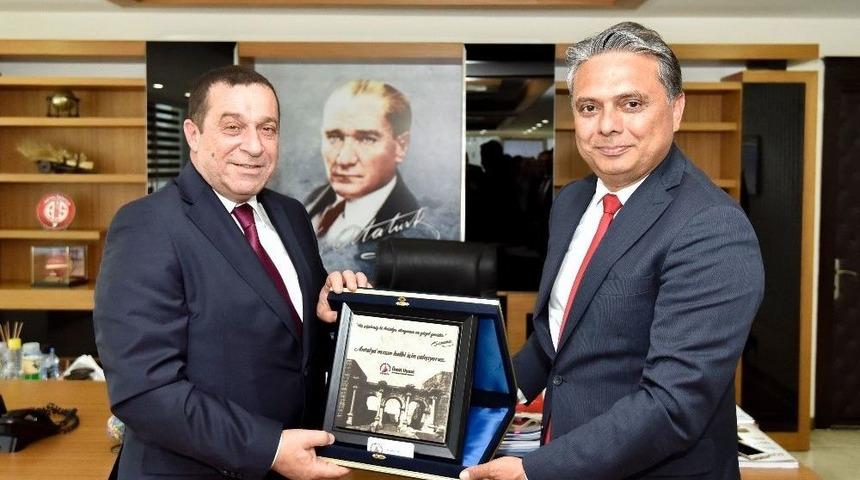 Kktc Başbakan Yardımcısı Denktaş Antalya&rsquo;da