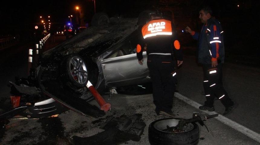 Elazığ&rsquo;da İki Ayrı Kaza:2 Yaralı