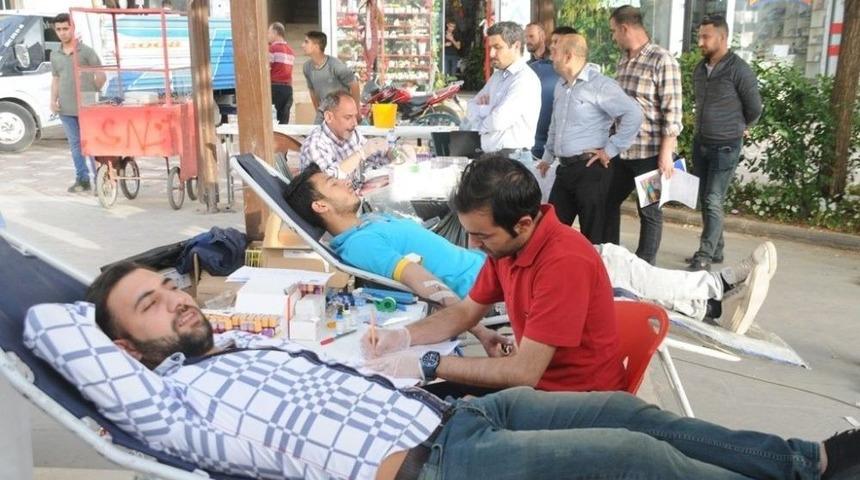 Cizrelilerden Kan Bağışına Yoğun İlgi