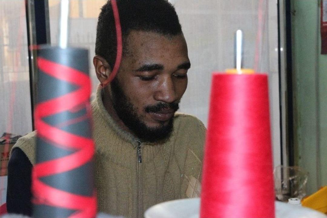 Ganalı Ampute Futbolcu Ge&ccedil;imini Tekstilden Sağlıyor