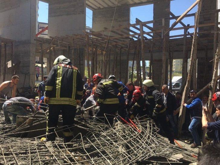 Samsun’da Cami İnşaatı Çöktü G3