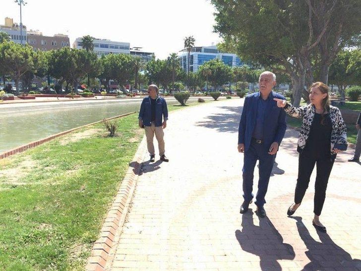 Başkan Seyfi Dingil, Sahil Peyzaj Çalışmalarını Yerinde İnceledi G4