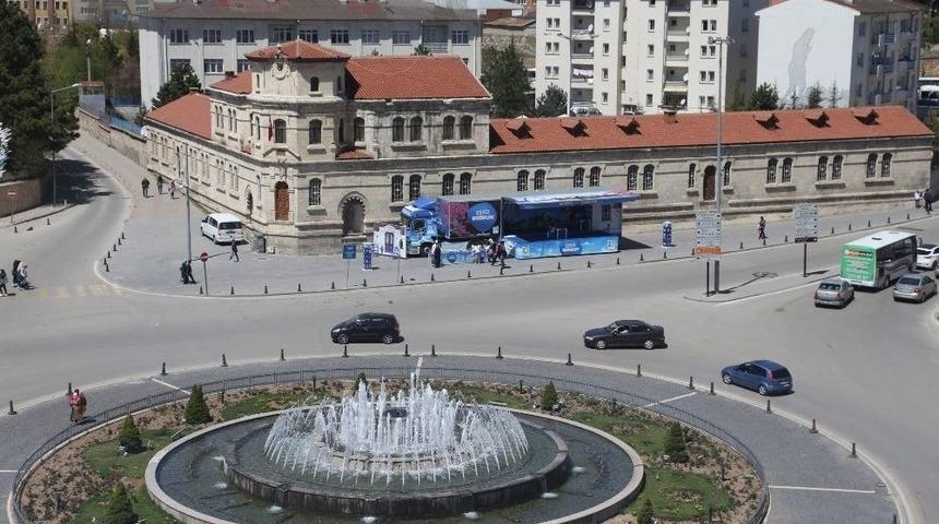 Bodrum Tanıtım Tır&rsquo;ı Sivas&rsquo;ta