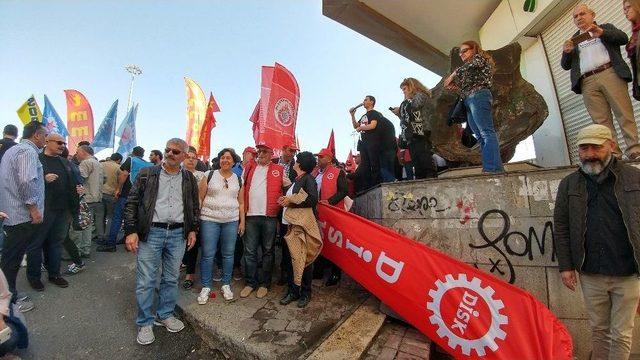 Taksim’de 1 Mayıs Anması