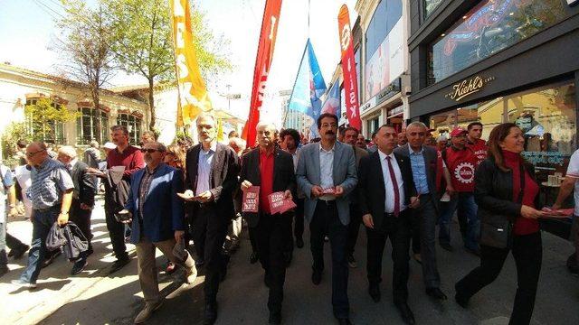 Taksim’de 1 Mayıs Anması