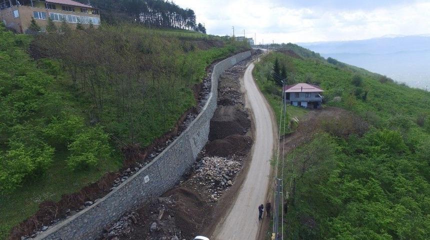 Boztepe Yolu Genişliyor
