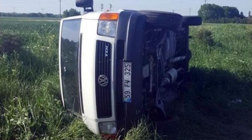 Tekirdağ’da Trafik Kazası: 1 Yaralı