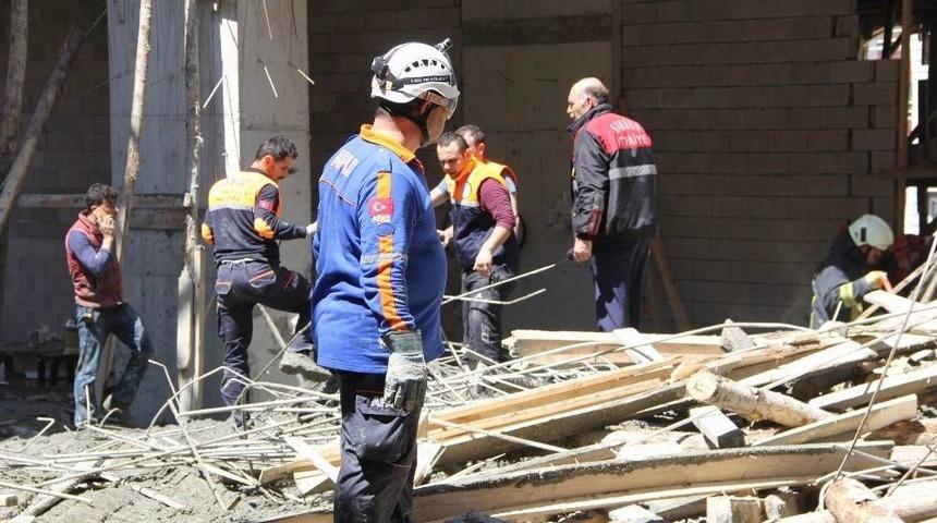 Samsun’da Cami İnşaatında Kalıp Çöktü: 3 Ölü, 3 Yaralı