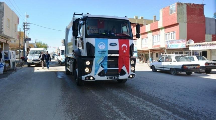 Ceylanpınar Belediyesi Ara&ccedil; Filosunu G&uuml;&ccedil;lendirdi