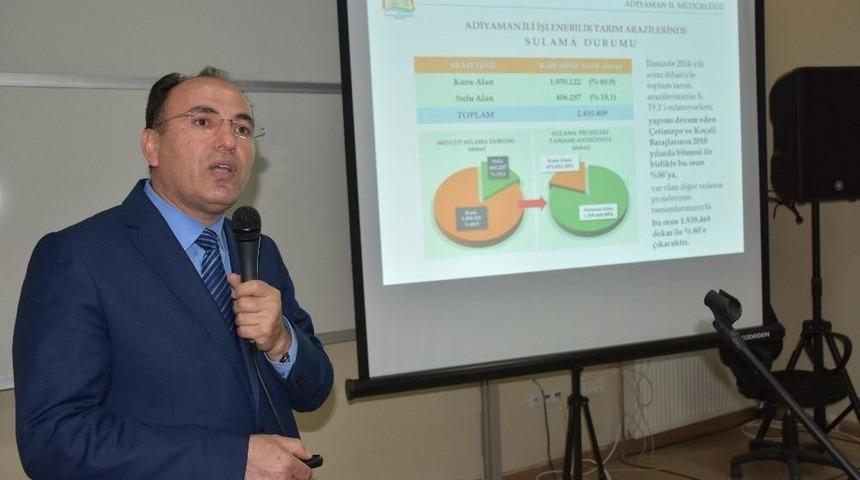 M&uuml;d&uuml;r Alan, &Ouml;ğrencilere Projeler Hakkında Bilgi Verdi