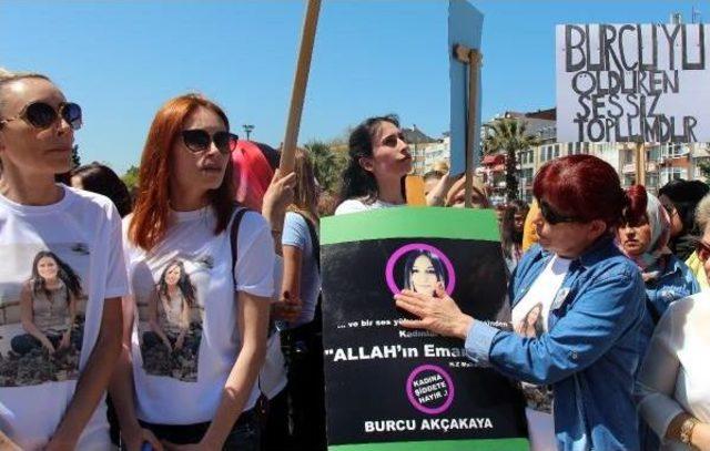 Ereğli'de Burcu'nun Öldürülmesi Protesto Edildi