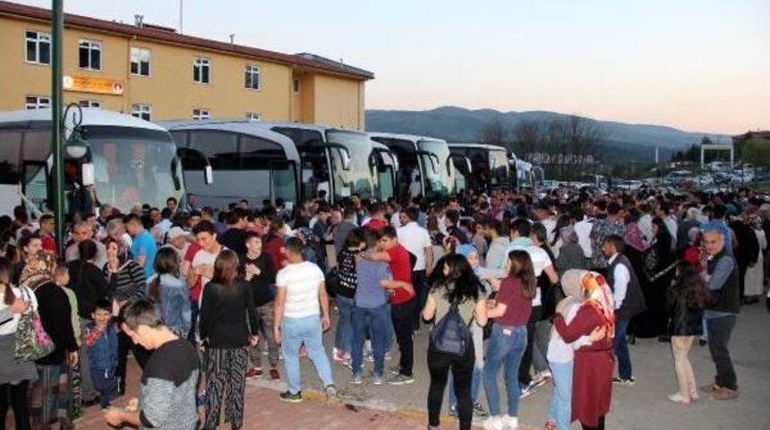 Mengen'den 410 Liseli Aş&ccedil;ı Adayı Staja Uğurlandı