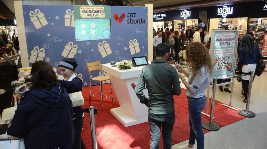 Esas 67 Burda Avm&rsquo;de Kazı Kazan Kampanyası