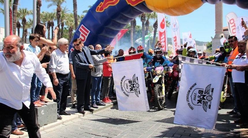 T&uuml;rkiye Enduro Yarışları Bodrum&rsquo;dan Start Aldı