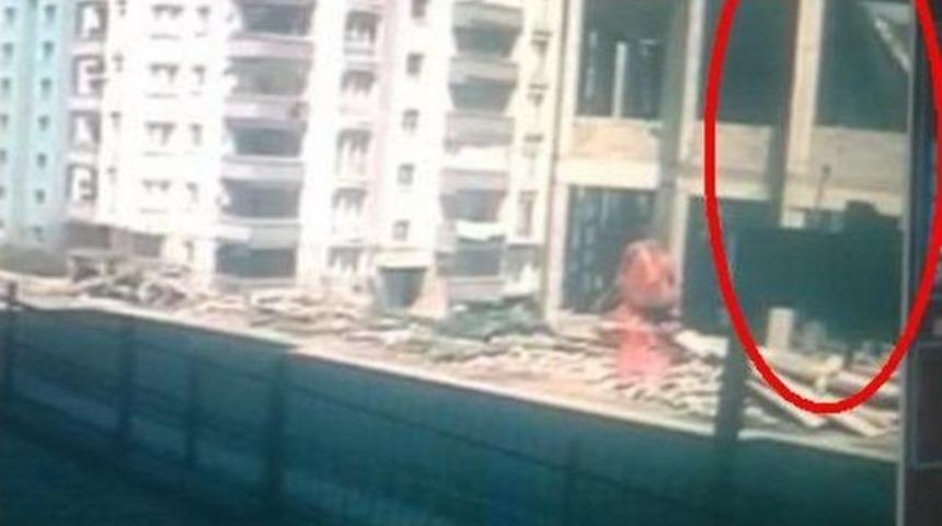 Samsun&rsquo;daki Caminin &Ccedil;&ouml;kme Anı Kamerada