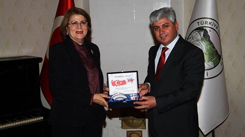 Azeri M&uuml;şavirden Vali Doğan&rsquo;a Ziyaret