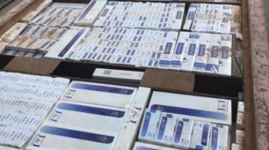 Mardin’de 32 Bin Paket Kaçak Sigara Ele Geçirildi