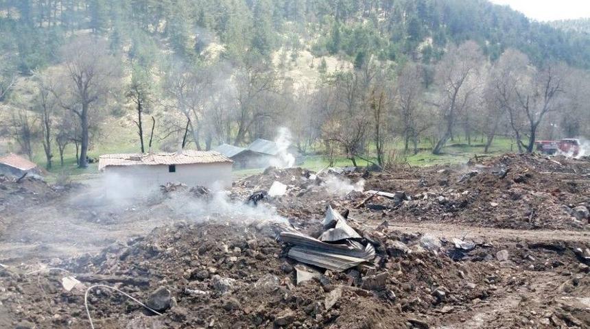 &Ccedil;orum&rsquo;da K&ouml;y Yangını