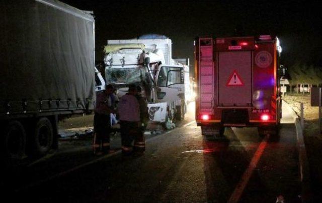 Tekirdağ'da Zincirleme Kaza: 1 Yaralı