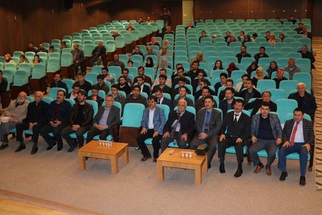 Prof. Dr. Ramazan Ayvallı, Yozgat’ta Konferans Verdi