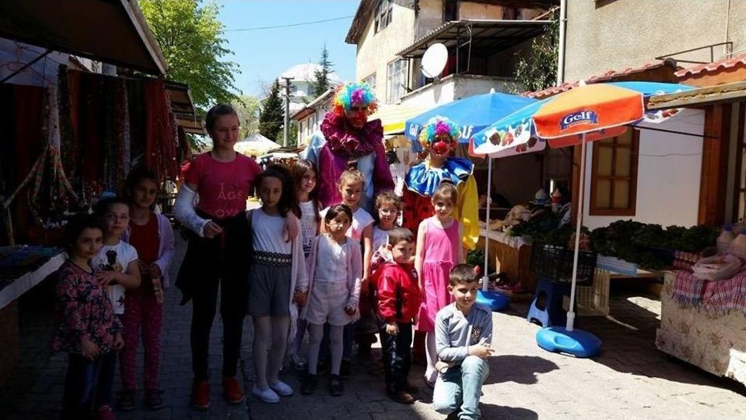 &Ccedil;ocuklar Doyasıya Eğlendi