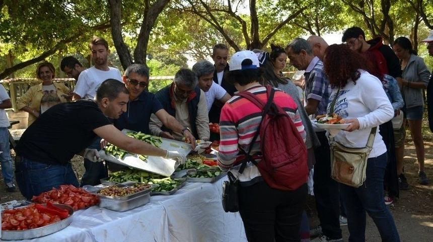 Didim Vegan Festivalinin İkinci Günü Vegan Kahvaltıyla Başladı