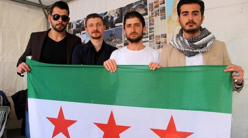 Suriyeli &Uuml;niversite &Ouml;ğrencilerinden D&uuml;nyaya Mesaj: