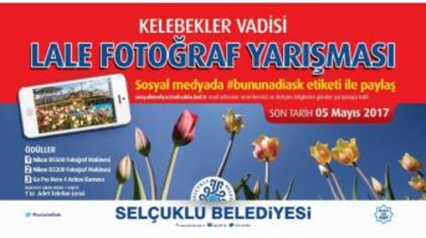 Selçuklu’da ’kelebekler Vadisi Lale Fotoğraf’ Yarışması