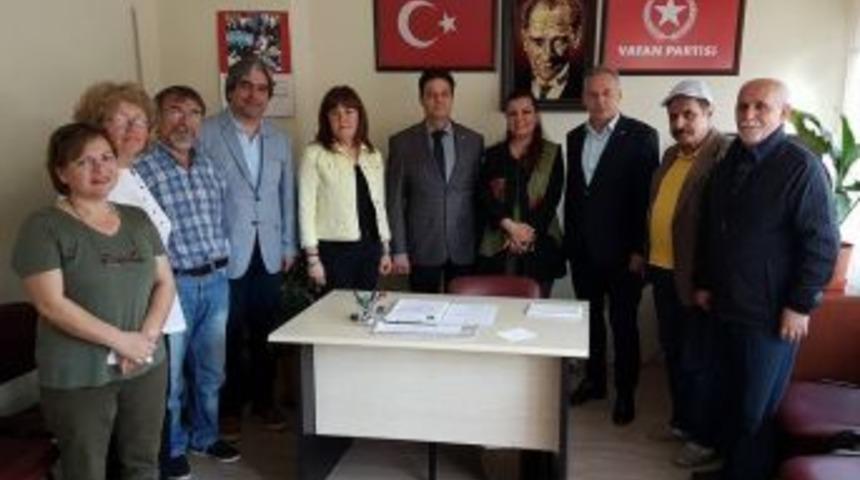 Milletvekili H&uuml;rriyet, Vatan Partisini Ziyaret Etti