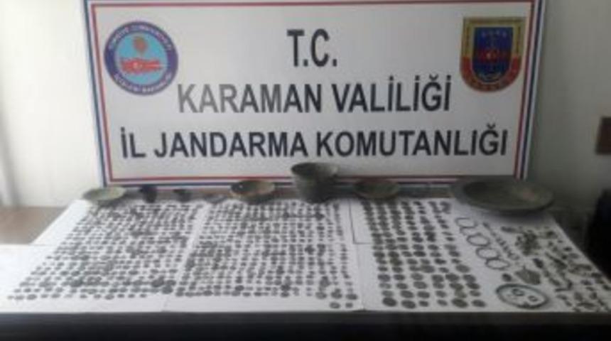 Karaman&rsquo;da Tarihi Eser Ka&ccedil;ak&ccedil;ılığı