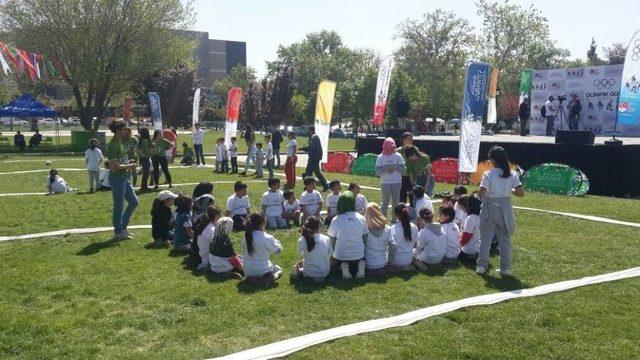 Gaziantep’te Olimpik Gün Şenliği Başladı