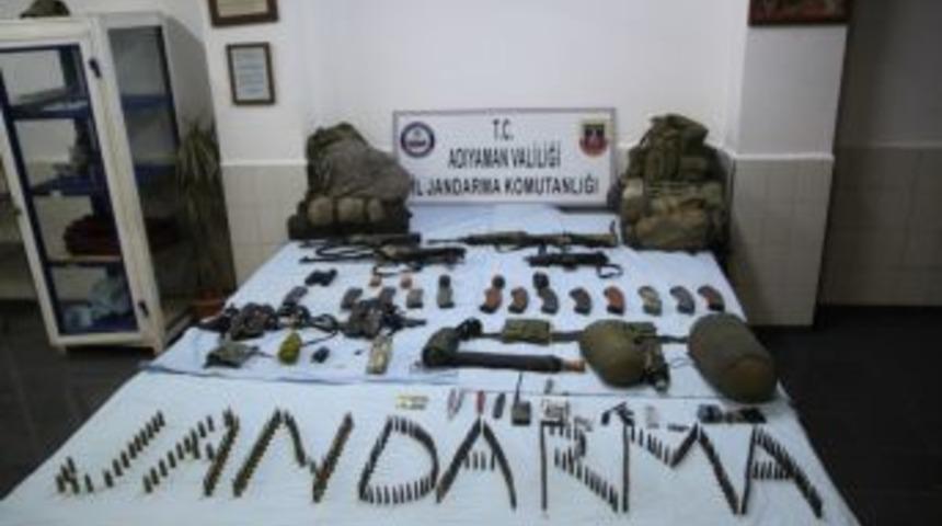 Adıyaman&rsquo;da Yapılan Operasyonda Silah Ve M&uuml;himmat Ele Ge&ccedil;irildi