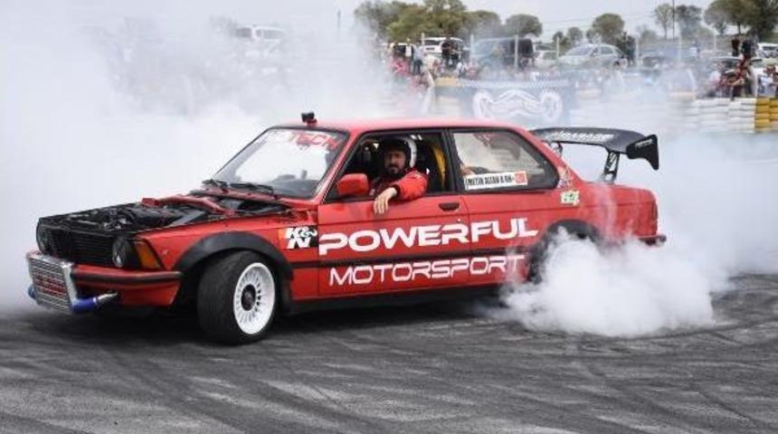 Uşak Otomobil Festivali'nde Drift Şov