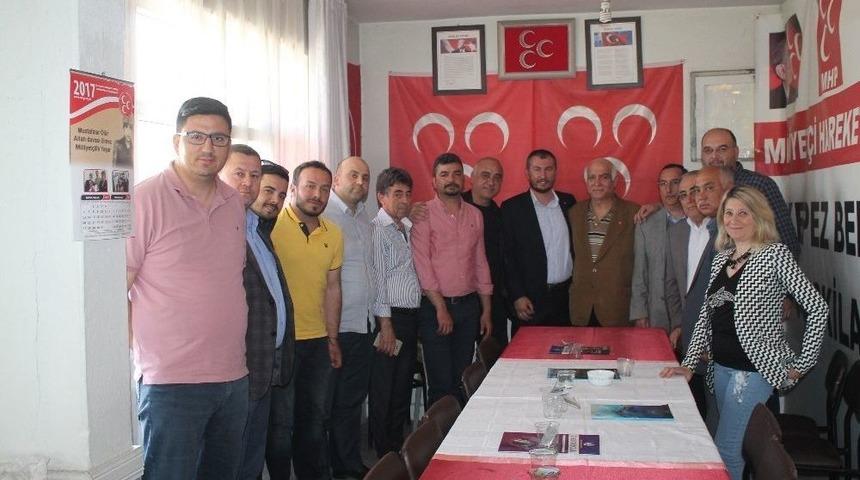 Kepez Ak Parti Teşkilatından Mhp&rsquo;ye Ziyaret