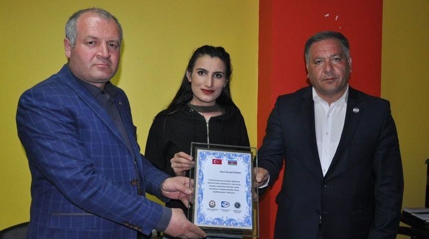 İha Kars Temsilciliğine Azerbaycan&rsquo;dan Plaket
