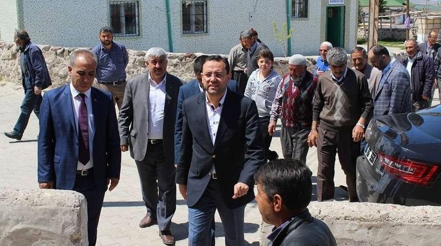 Milletvekili Gizligider Rekortmen K&ouml;ye Teşekk&uuml;r Ziyaretinde Bulundu