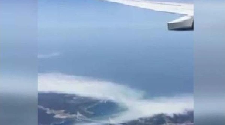 Cumhurbaşkanının Uçağından Yavuz Sultan Selim Köprüsü