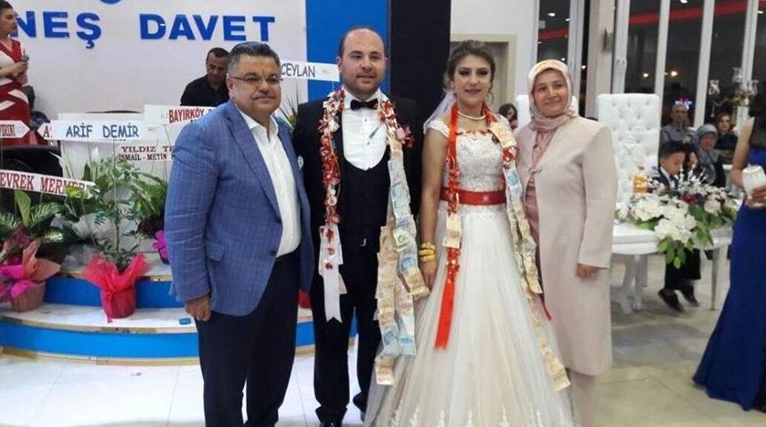 Başkan Yağcı Gen&ccedil; &Ccedil;iftin Mutluluğuna Ortak Oldu