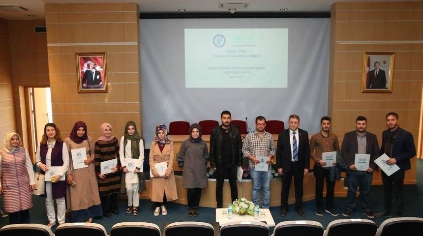 &Ccedil;ağrı Merkezi Kursu Sertifika Dağıtım T&ouml;reni Yapıldı