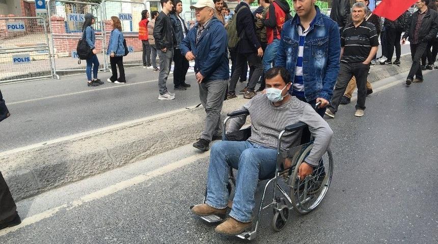 1 Mayıs İ&ccedil;in "engel" Tanımadılar