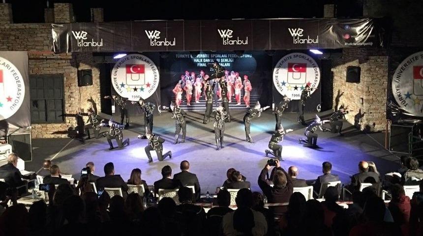 Karab&uuml;k &Uuml;niversitesi Halk Oyunlarında T&uuml;rkiye 2. Oldu