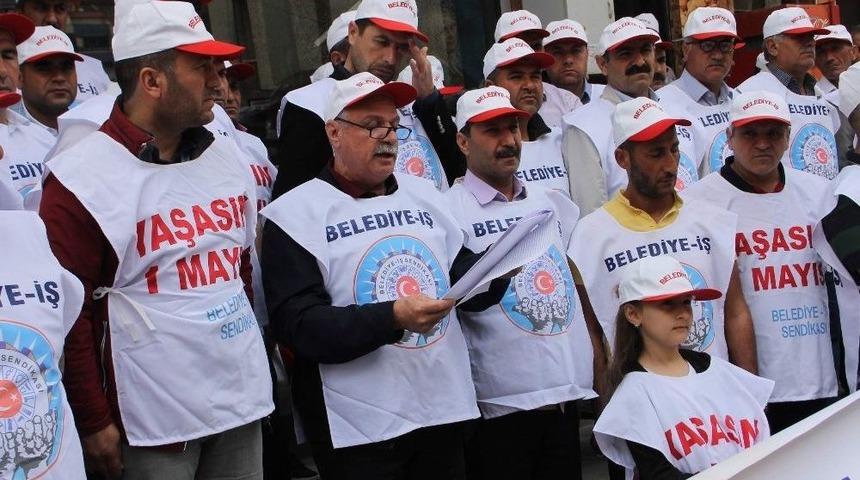 Belediye İş Sendikası 1 Mayıs İş&ccedil;i Bayramı&rsquo;nı Kutladı