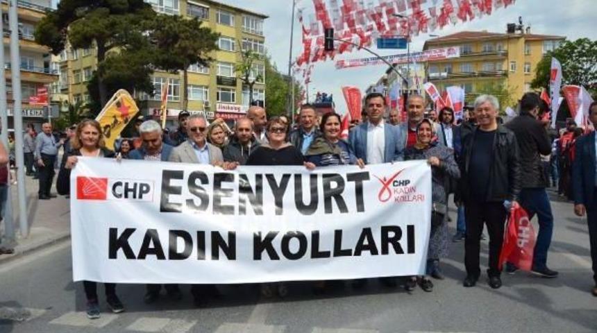 1 Mayıs Kutlamalarının Merkezi Bakırk&ouml;y'de Chp Heyeti De Yer Aldı&nbsp;