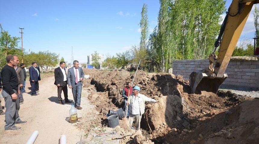 Iğdır Belediyesi Kanalizasyon &Ccedil;alışmaları