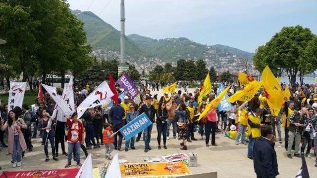 Ordu’Da 1 Mayıs Kutlamaları Ilgi Görmedi