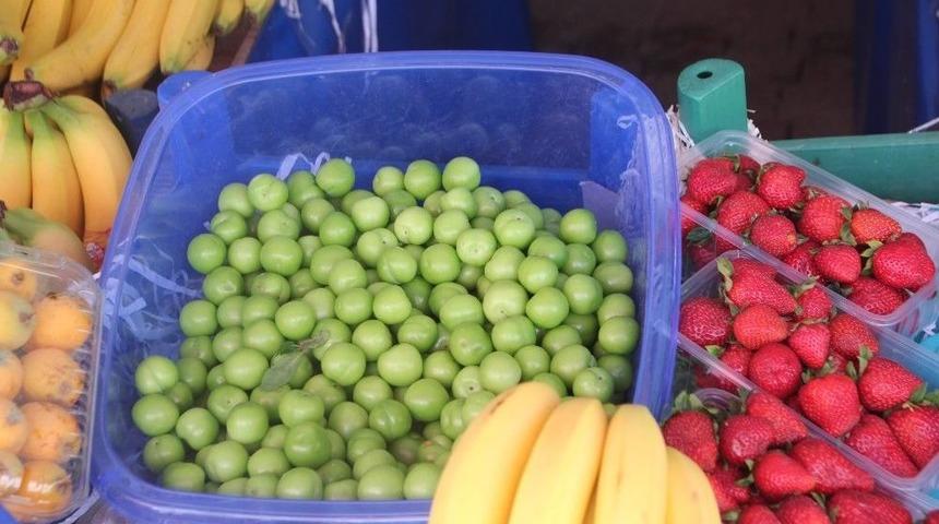 Papaz Eriği Kilosu 20 Tl&rsquo;den Tezgahlarda Yerini Aldı