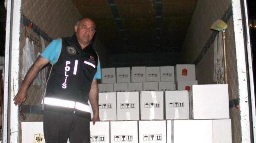 Alanya'da 15 Bin Şişe Ka&ccedil;ak I&ccedil;ki Ele Ge&ccedil;irildi